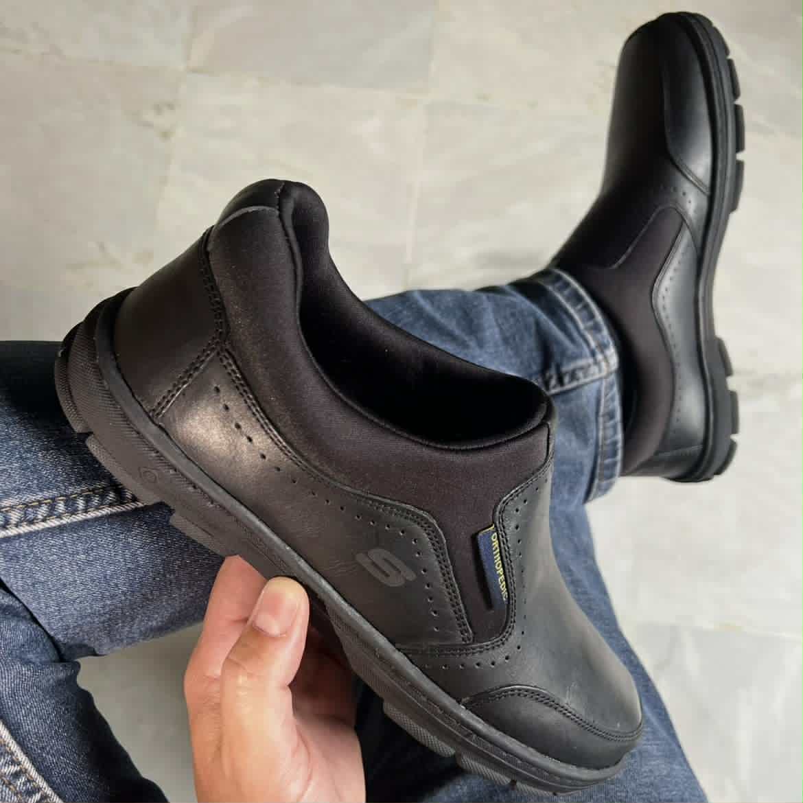 Chaussure Orthopédique Cuir