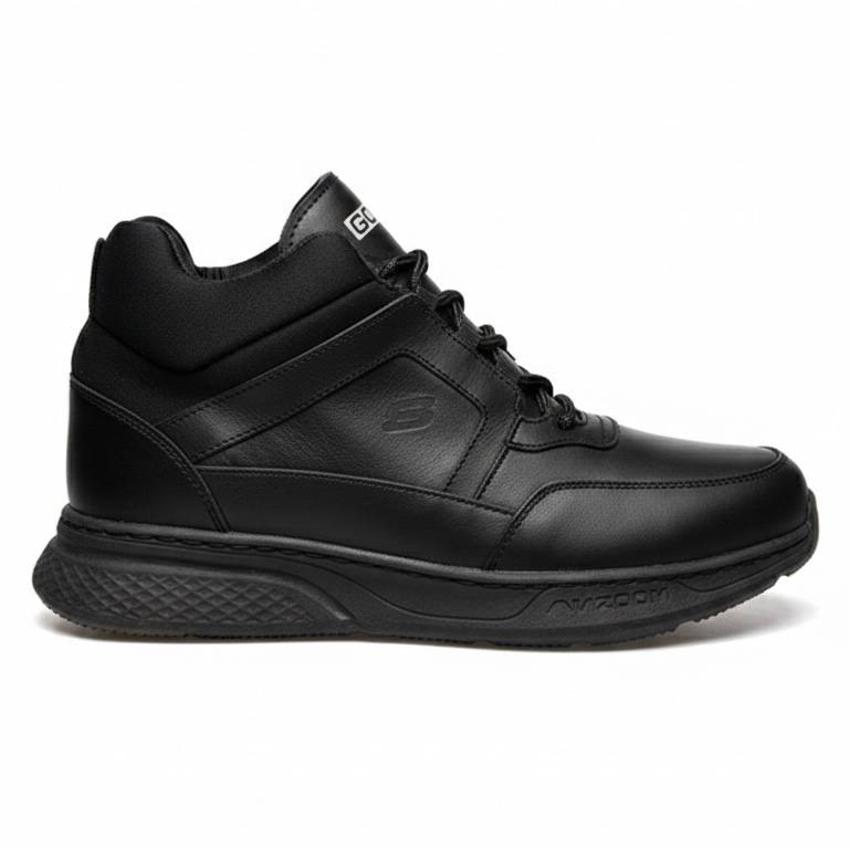 demi boots en cuir