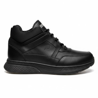 demi boots en cuir