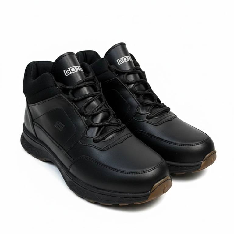 demi boots en cuir